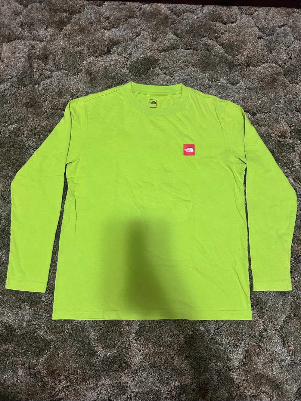 The North Face - Neon Lime Long-Sleeve